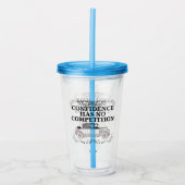 Vertrauen hat keinen Wettbewerb 06.w Acryltrinkbecher (Vorderseite)