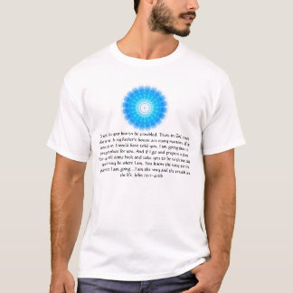 Vertrauen im Gott; vertrauen Sie auch auf mich - T-Shirt