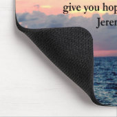 VERTRAUEN IM JEREMIAH 29:11 SONNENVERSE MOUSEPAD (Ecke)
