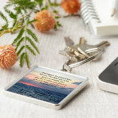 VERTRAUEN IM JEREMIAH 29:11 SONNENVERSE SCHLÜSSELANHÄNGER (Seite)