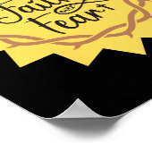 Vertrauen in Angst Poster (Ecke)