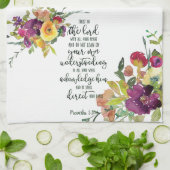 Vertrauen in das Blumenküchentuch von Lord Geschirrtuch (Gefaltet)