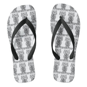 Vertrauen in das Gebet kühne W/B-alles Unisex Badesandalen