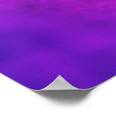 Vertrauen in das Lila Christliche Poster Gottes (Ecke)