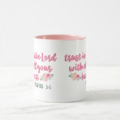 Vertrauen in das Lord Proverb // Bible Verse Tasse (Zentrum)