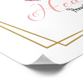 Vertrauen in das Lord Proverbs 3:5 Poster (Ecke)