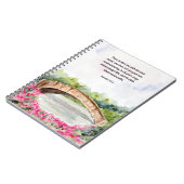 Vertrauen in das Lord Proverbs Bible Verse-Noteboo Notizblock (Linke Seite)