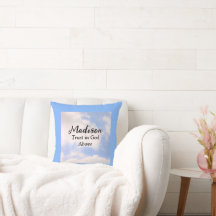 Vertrauen in den Blue Sky Individuelle Name Inspir