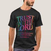 Vertrauen in den Christlichen Herrn Jesus Gott Sch T-Shirt (Vorderseite)