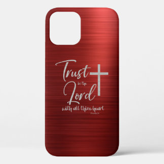 Vertrauen in den Fall Lord KJV Bible Verse iPhone  Case-Mate iPhone Hülle