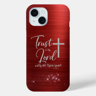 Vertrauen in den Fall Lord KJV Bible Verse iPhone Case-Mate iPhone Hülle
