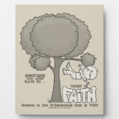 Vertrauen in den Glauben Fotoplatte (Vorderseite)