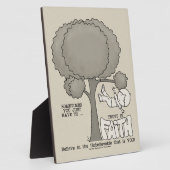 Vertrauen in den Glauben Fotoplatte (Seite)