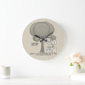 Vertrauen in den Glauben Große Wanduhr (Zuhause)