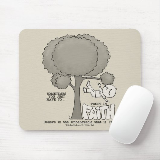 Vertrauen in den Glauben Mousepad (Mit Mouse)