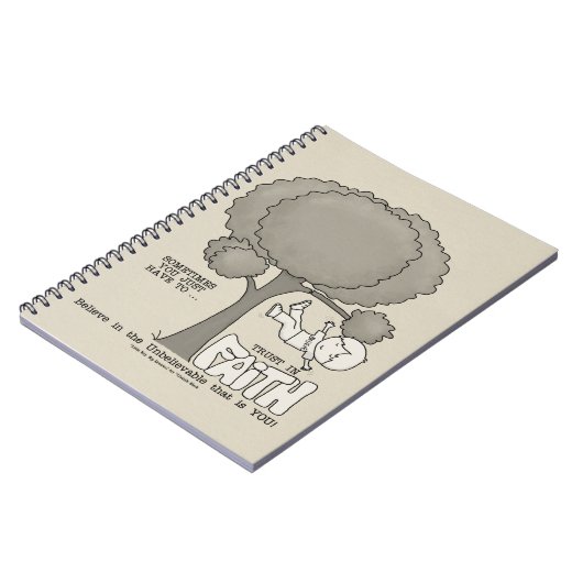 Vertrauen in den Glauben Notizblock (Linke Seite)