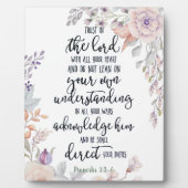 Vertrauen in den Herrn Fotoplatte (Vorderseite)