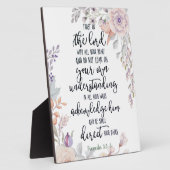 Vertrauen in den Herrn Fotoplatte (Seite)