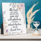 Vertrauen in den Herrn Fotoplatte (Seite)