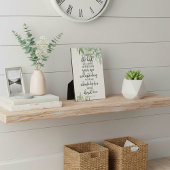 Vertrauen in den Herrn Fotoplatte