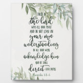 Vertrauen in den Herrn Fotoplatte (Vorderseite)