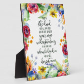 Vertrauen in den Herrn Fotoplatte (Seite)