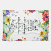 Vertrauen in den Herrn Geschirrtuch (Horizontal)