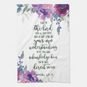 Vertrauen in den Herrn Geschirrtuch (Vertikal)