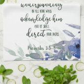 Vertrauen in den Herrn Geschirrtuch (Gefaltet)