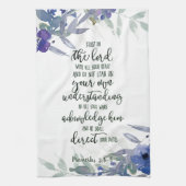 Vertrauen in den Herrn Geschirrtuch (Vertikal)