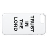 "Vertrauen in den Herrn" Inspiration Case-Mate iPhone Hülle (Rückseite (Horizontal))