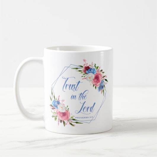 Vertrauen in den Herrn Kaffeetasse (Links)