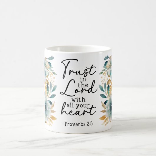 Vertrauen in den Herrn Kaffeetasse (Mittel)