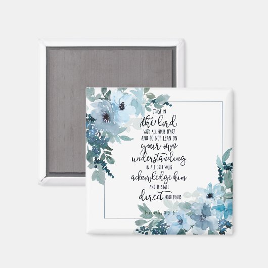 Vertrauen in den Herrn Magnet (Vorderseite/Rückseite)