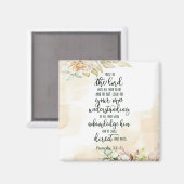 Vertrauen in den Herrn Magnet (Vorderseite/Rückseite)