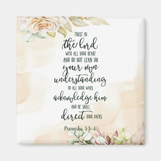 Vertrauen in den Herrn Magnet (Vorne)