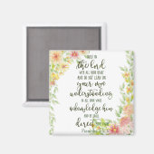 Vertrauen in den Herrn Magnet (Vorderseite/Rückseite)