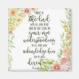 Vertrauen in den Herrn Magnet