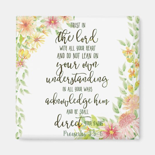 Vertrauen in den Herrn Magnet (Vorne)