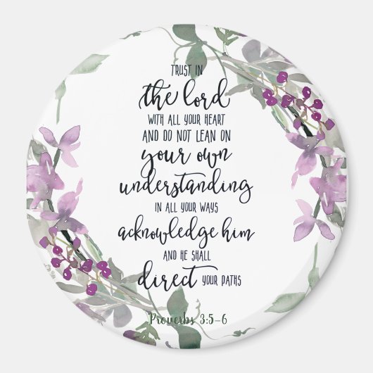 Vertrauen in den Herrn Magnet (Vorne)