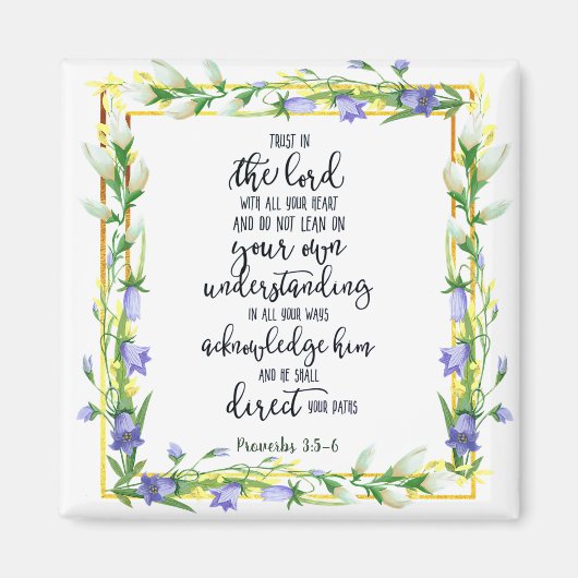 Vertrauen in den Herrn Magnet (Vorne)