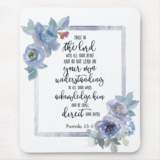 Vertrauen in den Herrn Mousepad (Vorne)