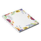 Vertrauen in den Herrn Notizblock (angewinkelt)