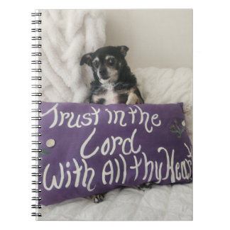 Vertrauen in den Herrn Notizblock