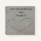 Vertrauen in den Herrn Notizblock (Vorderseite)