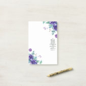 Vertrauen in den Herrn Post-it Klebezettel (Auf Schreibtisch)