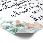 Vertrauen in den Herrn Poster (Ecke)