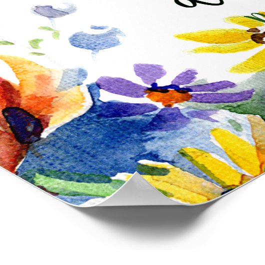 Vertrauen in den Herrn Poster (Ecke)