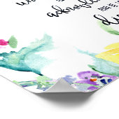 Vertrauen in den Herrn Poster (Ecke)