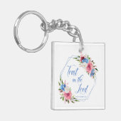 Vertrauen in den Herrn Schlüsselanhänger (Vorderseite links)